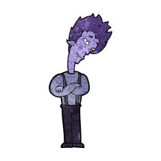 Cartoon Vampire N113