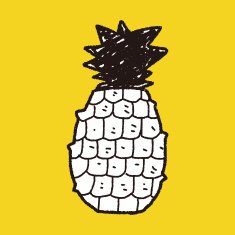 pineapple doodle N8