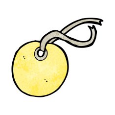 cartoon luggage tag N27