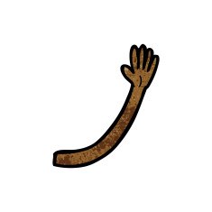 cartoon arm N99