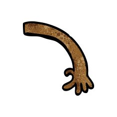 cartoon arm N100