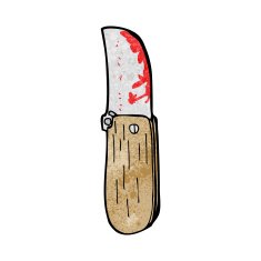 cartoon folding knife N22