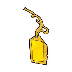 cartoon luggage tag N29