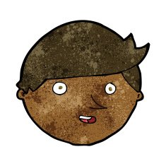 Cartoon Happy Face N35