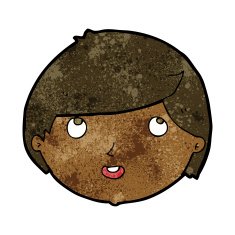 Cartoon Happy Face N36