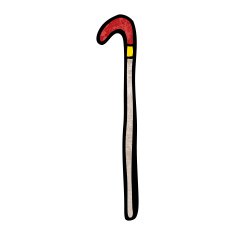 Cartoon Walking Stick N11