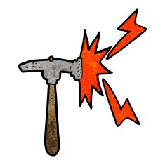 Cartoon Hammer N41