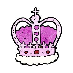 cartoon royal crown N6