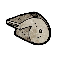 cartoon whistle N17