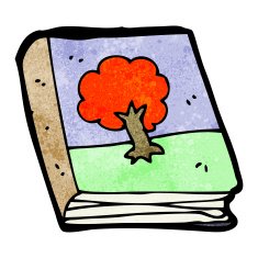 cartoon old picture book N4