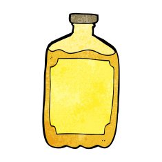 Cartoon Water Bottle N65