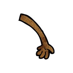 cartoon arm N109