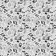 music party - seamless background N2