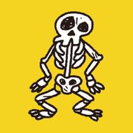 skull Doodle N78