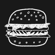 Doodle Hamburger N14