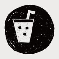 soda drink doodle drawing N19