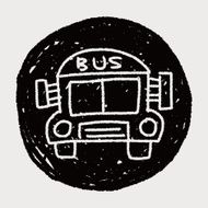 bus doodle drawing N16