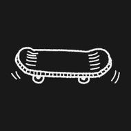 Doodle Skateboard N6
