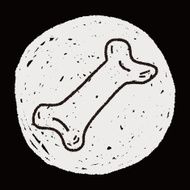 doodle dog food bone N22