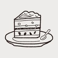 doodle cake N204