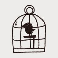 doodle birdcage N9
