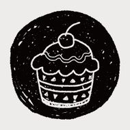 doodle cake N205