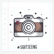 Doodle Camera Icon N2