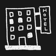hotel doodle drawing N11