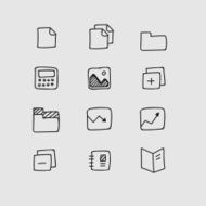 document icon doodle N3