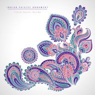 Beautiful Indian floral ornament Wedding Invitation Greeting c N5