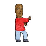 cartoon tough man N11