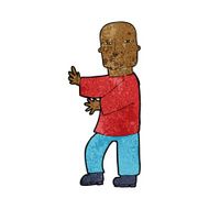cartoon tough man N12