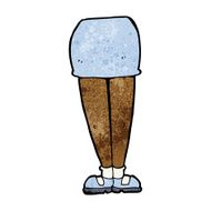 cartoon female legs N29