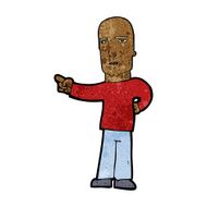 cartoon tough guy pointing N5