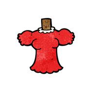 cartoon female body N16