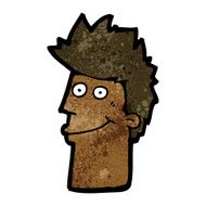cartoon happy man N330