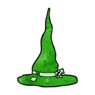 cartoon spooky witches hat N14