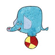 Cartoon Circus Elephant N13
