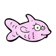 cartoon happy fish N14