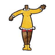 cartoon female body (add photos or mix and match cartoons) N151