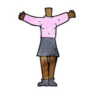 cartoon female body (add photos or mix and match cartoons) N155