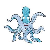 cartoon giant octopus N8