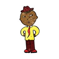 cartoon man wearing hat N37