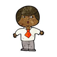cartoon shocked boy N20