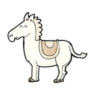Cartoon Donkey N18
