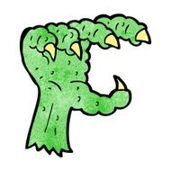 cartoon monster claw N3
