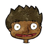 cartoon happy boy N169