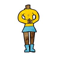cartoon female body (add photos or mix and match cartoons) N156