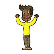 cartoon stressed man N50