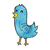 cartoon happy bird N22